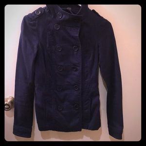 Navy blue coat